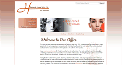 Desktop Screenshot of honigdermatology.com